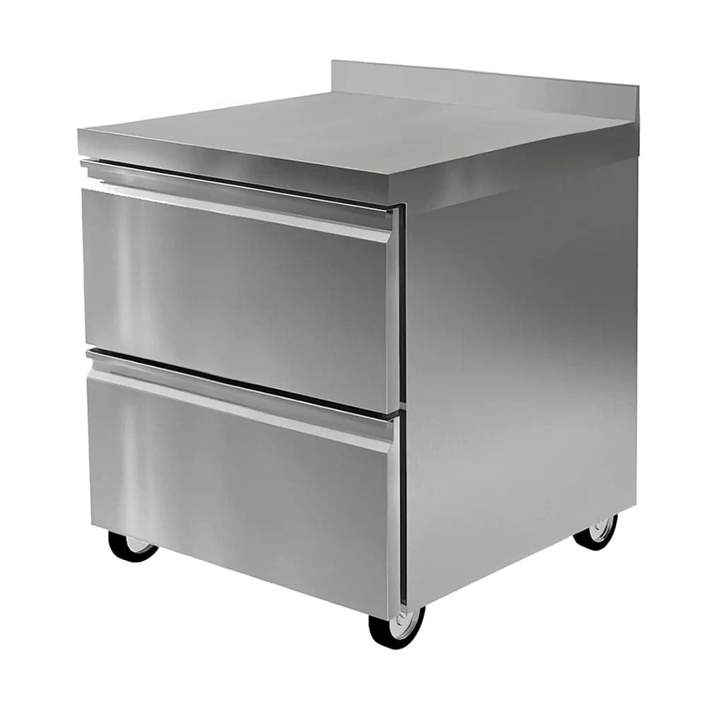 Delfield STD4424NP 24" Worktop Refrigerator w/ (1) Section & (2) Drawers, 115v