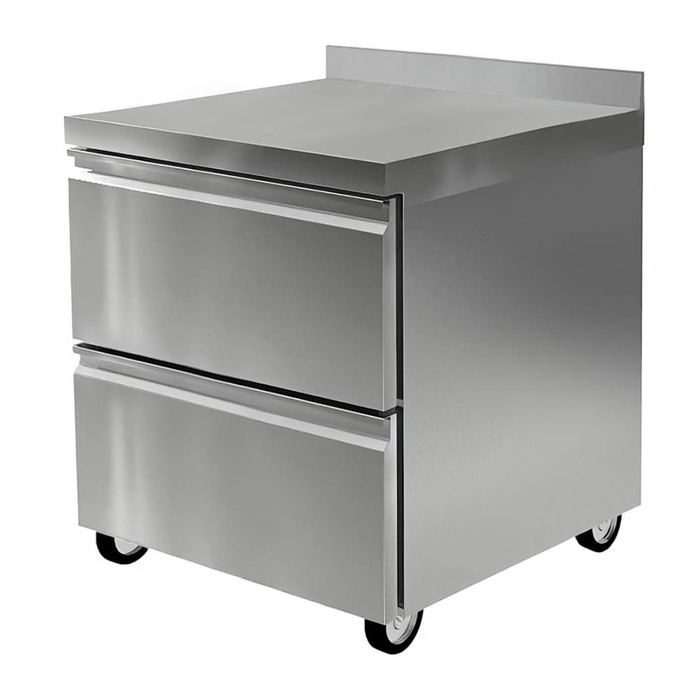 Delfield STD4527NP 27" Worktop Freezer w/ (1) Section & (2) Drawers, 115v