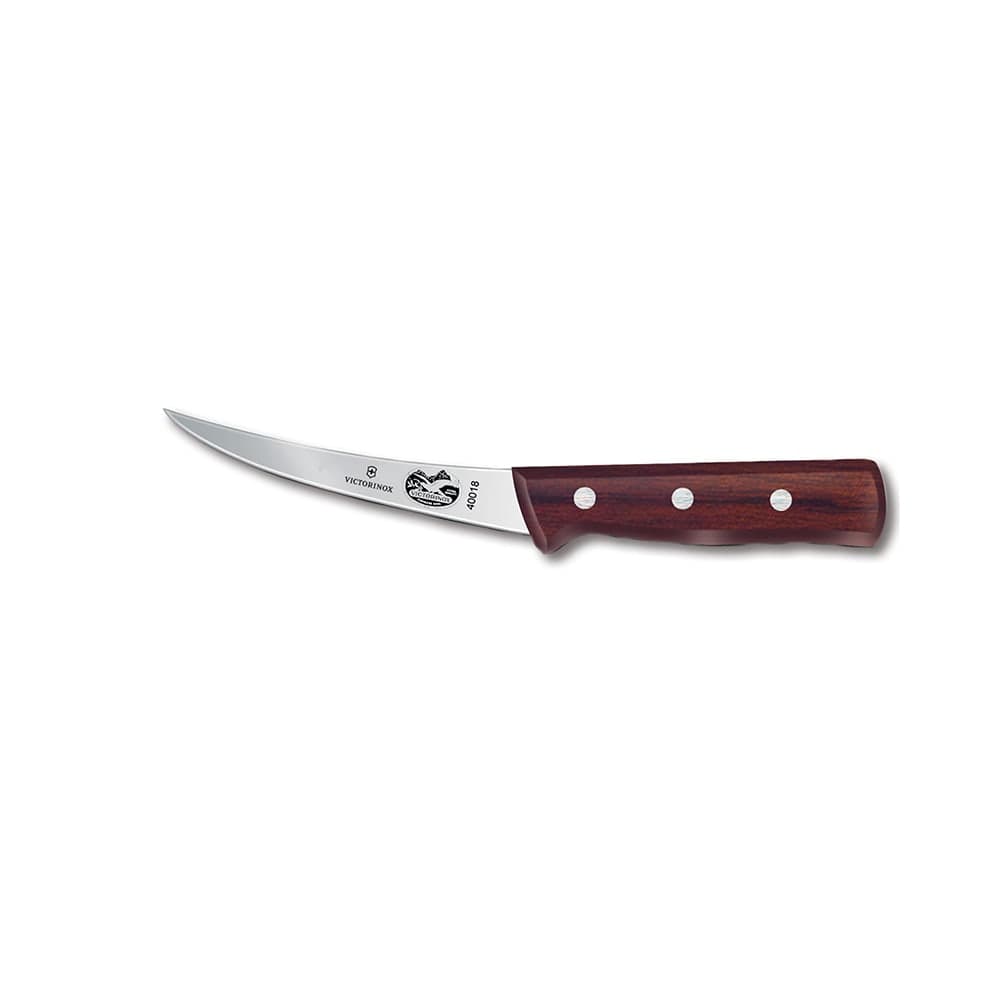 Victorinox 5.6616.12 Curved Flexible Boning Knife w/ 5" Blade, Rosewood Handle