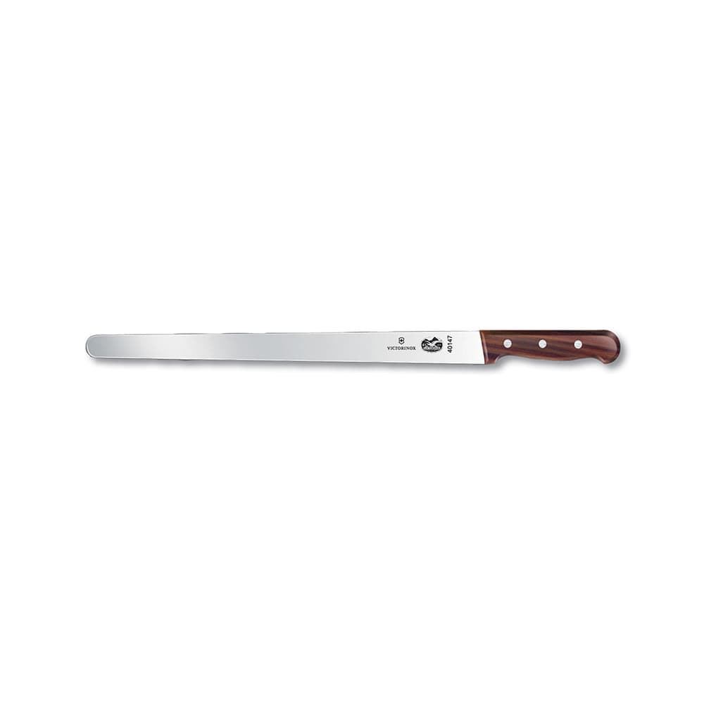 Victorinox 5.4200.36 Straight Slicer Knife w/ 14" Blade, Rosewood Handle