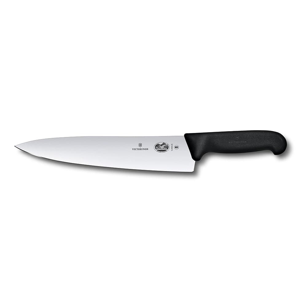 Victorinox 5.2003.25 Chef's Knife w/ 10" Blade, Black Fibrox® Pro Handle