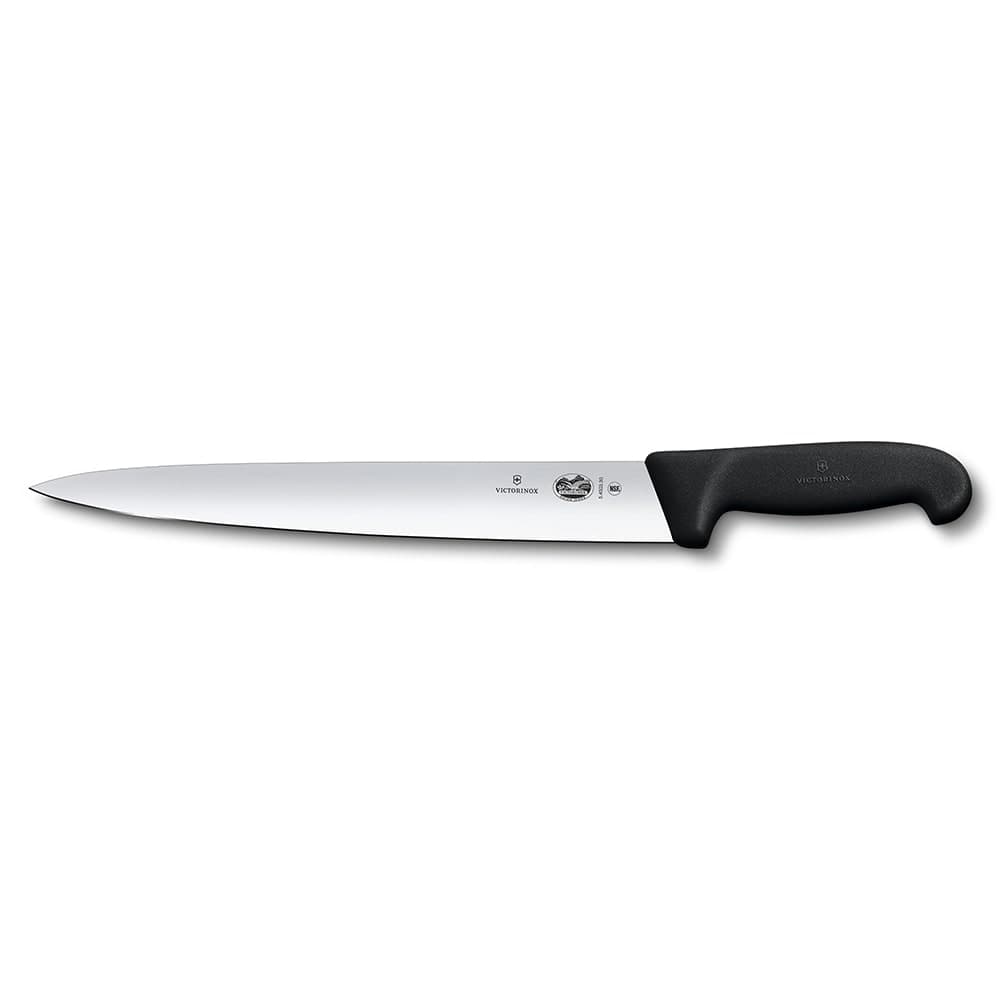 Victorinox 5.4503.30 Semi-Flexible Slicer Knife w/ 12" Blade, Black Fibrox® Pro Handle