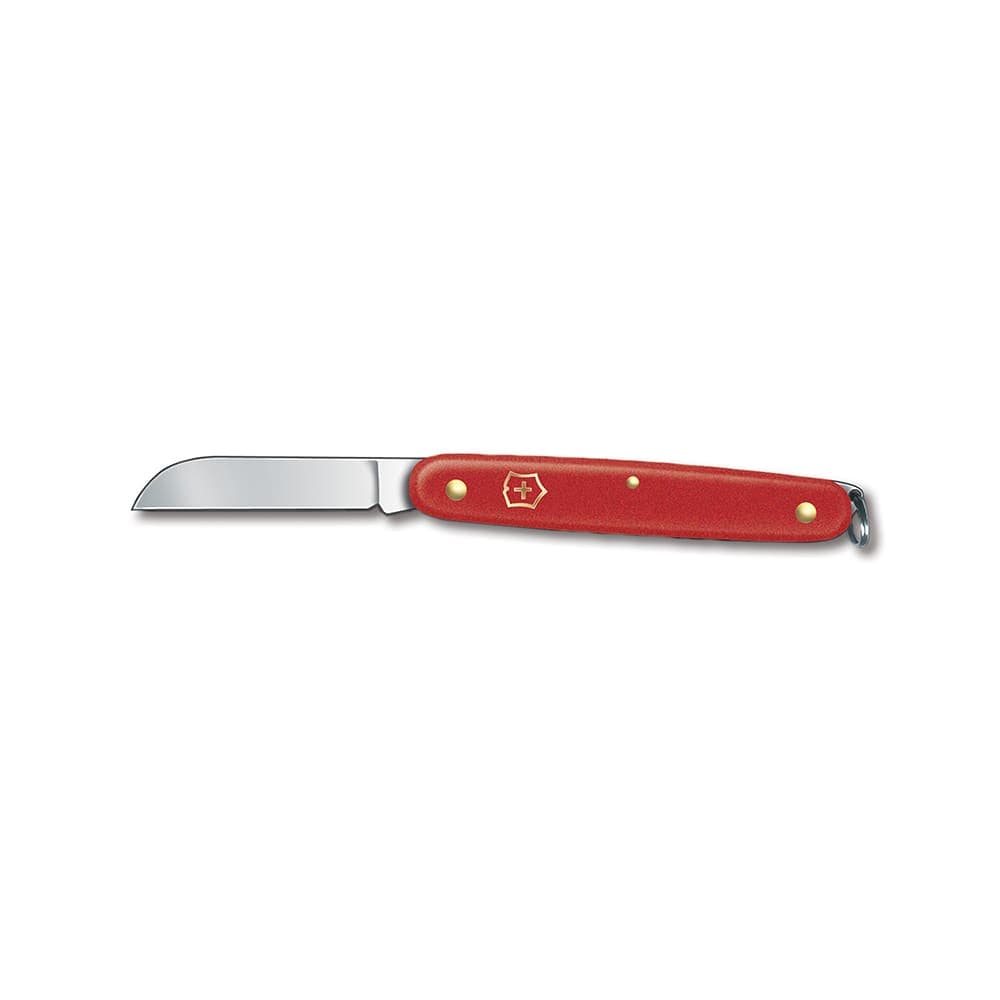 Victorinox 3.9051 Folding Twine Knife w/ 4" Blade, Red Handle
