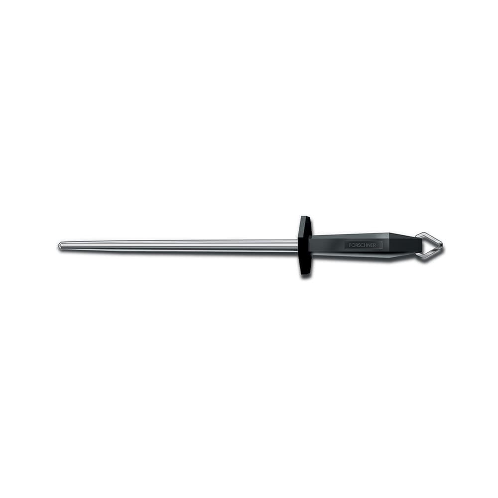 Victorinox 7.8991.18 12" Round Diamond Sharpening Steel w/ Loose Ring, Plastic Handle