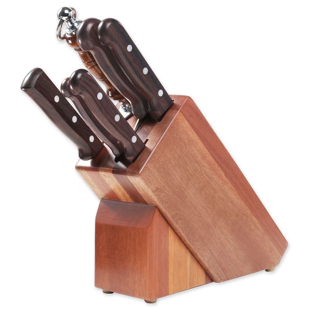 Victorinox 5.1190.7-X1 7 Piece Knife Set w/ Wooden Block