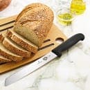 Victorinox 5.2533.21-X8 Wavy Bread Knife w/ 8" Blade, Black Fibrox® Nylon Handle thumbnail 3