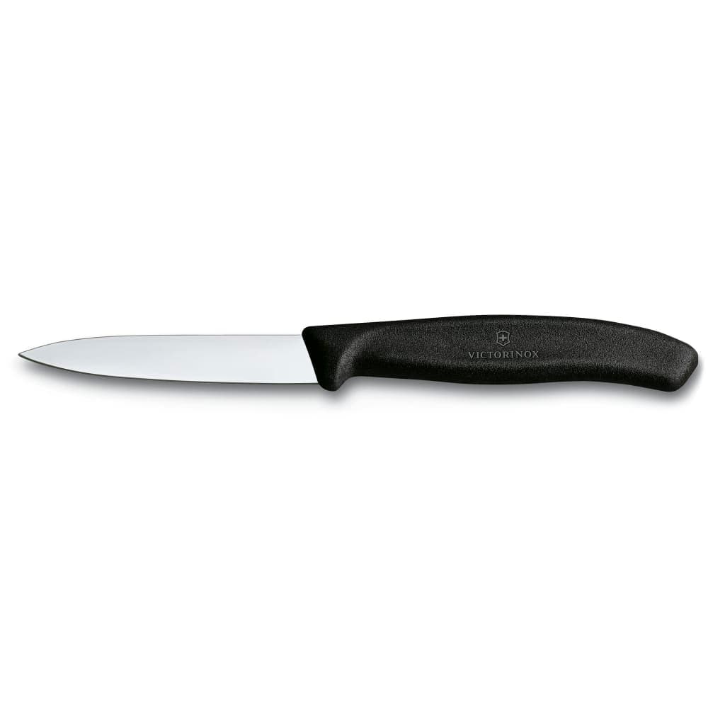 Victorinox 5.0603.S-X1 Paring Knife w/ 3 1/4" Blade, Black Polypropylene Handle