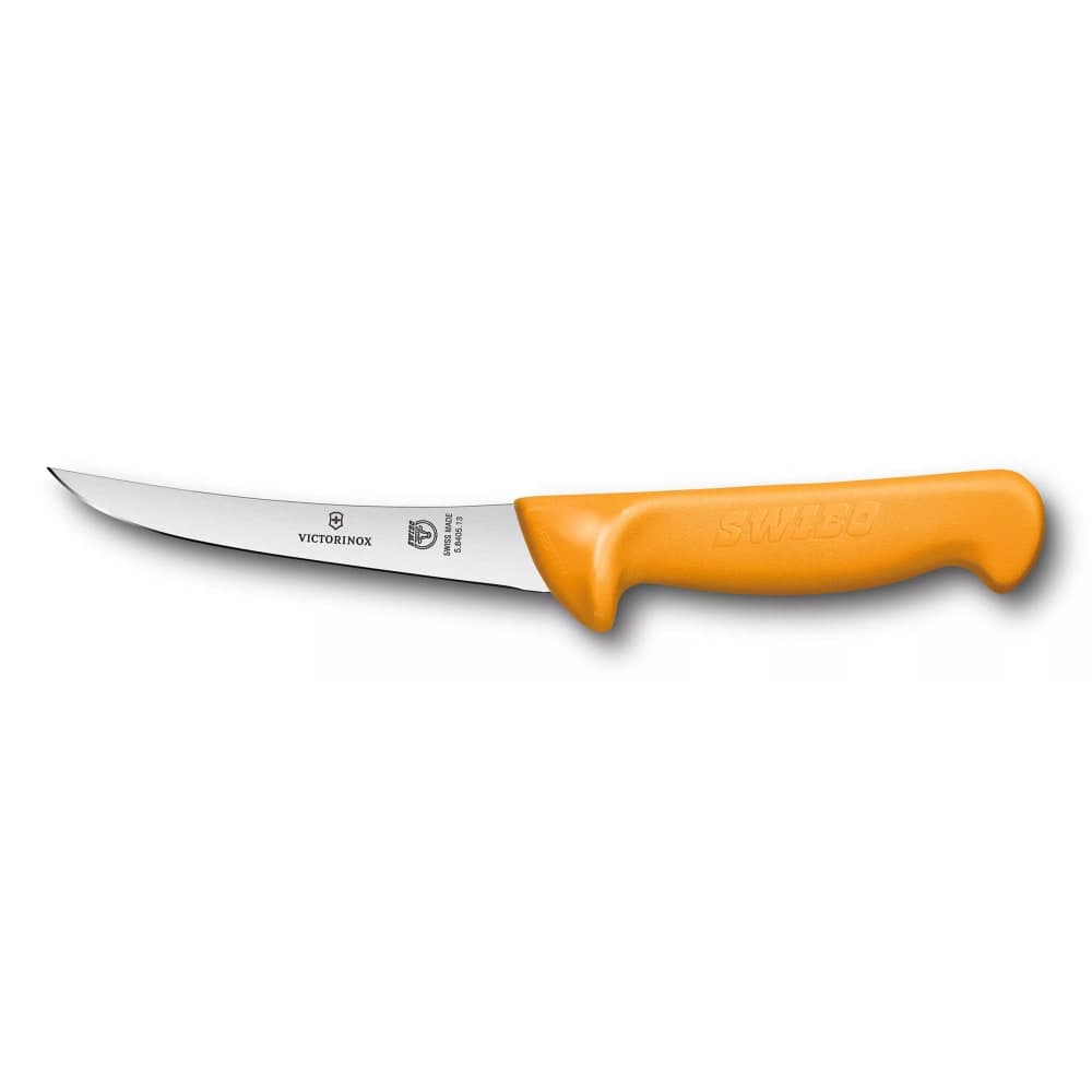 Victorinox 5.8405.13 5" Swibo Boning Knife w/ Orange Polyamide Handle, Stainless Steel