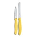 Victorinox 6.7836.L118-X2 Utility & Paring Knife Set - Stainless Steel, Yellow Handles thumbnail 2