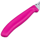 Victorinox 6.7836.L115 Serrated Utility Knife w/ 4 1/2" Blade, Pink Polypropylene Handle thumbnail 3