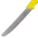Victorinox 6.7836.L118 Serrated Utility Knife w/ 4 1/2" Blade, Yellow Polypropylene Handle thumbnail 5