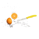 Victorinox 6.7836.L118 Serrated Utility Knife w/ 4 1/2" Blade, Yellow Polypropylene Handle thumbnail 7