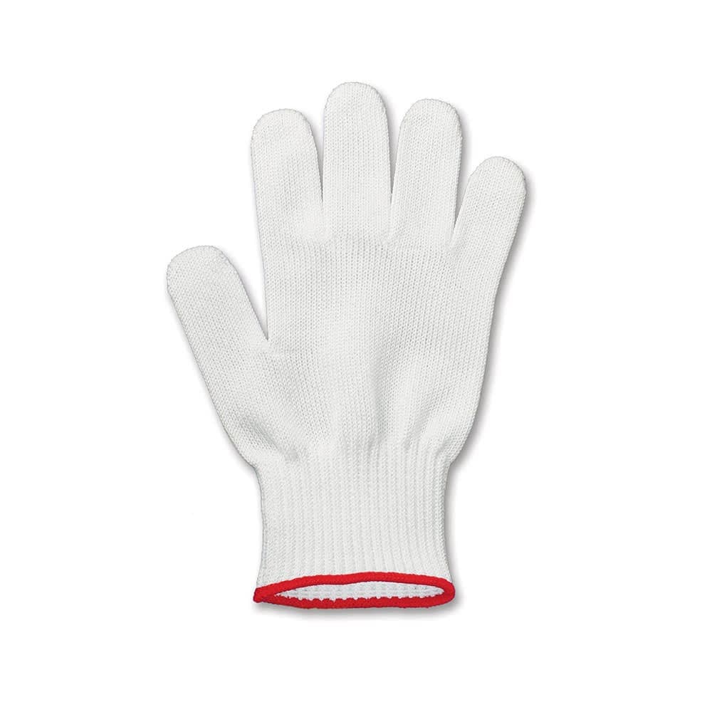 Victorinox 7.9049.S Small Cut Resistant Glove - Blended Material, White w/ Red Wrist Band