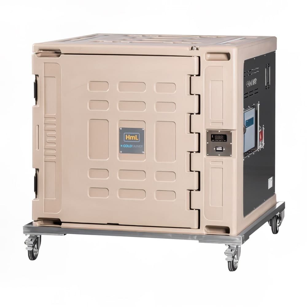 Coldtainer USA Insulated Food Carrier w/ (26) Pan Capacity - Gray, 100-240v/1ph (HML330)