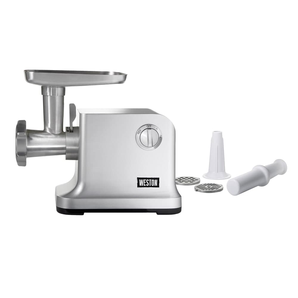 Weston 33-1301-W 2 Speed Electric Meat Grinder & Sausage Stuffer - 4 lb/min, 120v