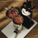 Weston 86-0501-W 5 lb Manual Vertical Sausage Stuffer w/ (3) Funnels, Stainless Steel thumbnail 2