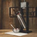 Weston 86-1501-W 15 lb Manual Vertical Sausage Stuffer w/ (4) Funnels, Stainless Steel thumbnail 3