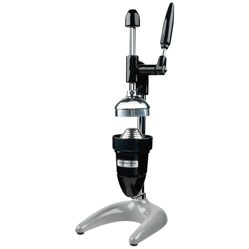 Hamilton Beach Heavy Duty Manual Citrus Juicer, Exerts 2,000 lbs Pressure, Blue (932)
