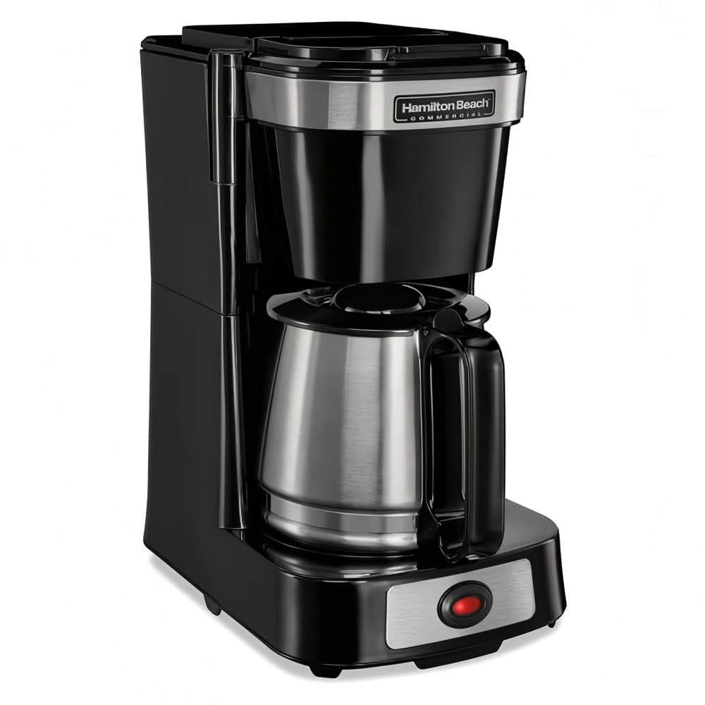 Hamilton Beach 4 Cup Low Volume Decanter Coffee Maker - Pourover, Black, 120v (HDC500DS)