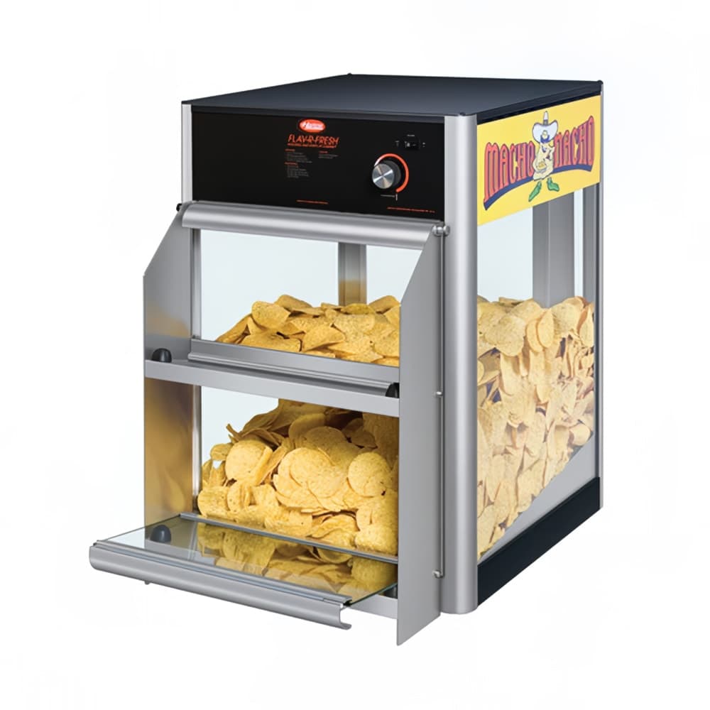 Hatco FDWD-1-MN Front Loading Nacho Chip Warmer w/ 25 lbs Capacity, 120 V