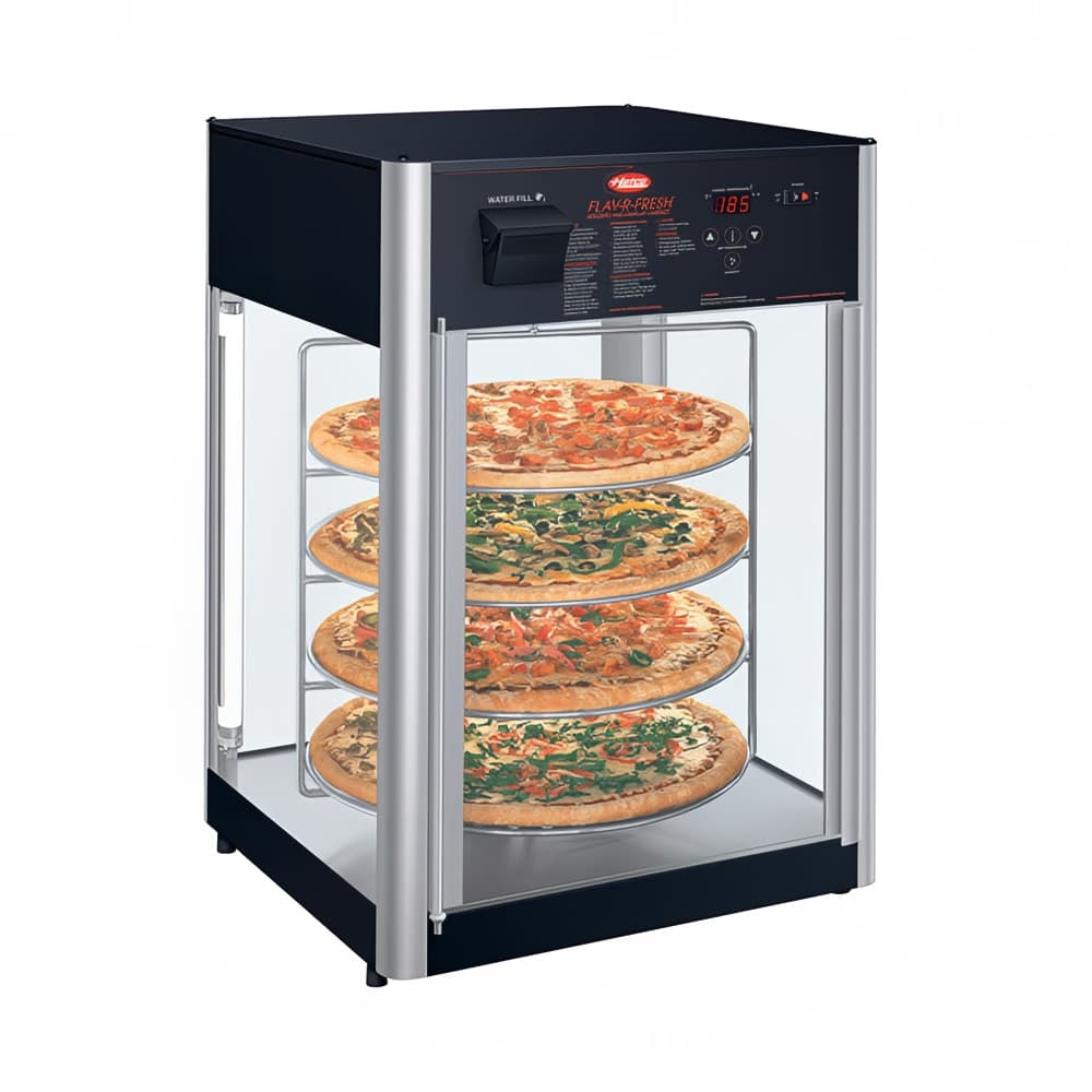 Hatco FDWD-2 19 3/10 9" Rotating Heated Pizza Merchandiser w/ 4 Levels, 120v