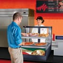 Hatco FSCDH-2PD 34 17/50" Full Service Countertop Heated Display Case  - (2) Shelves, 120v thumbnail 2