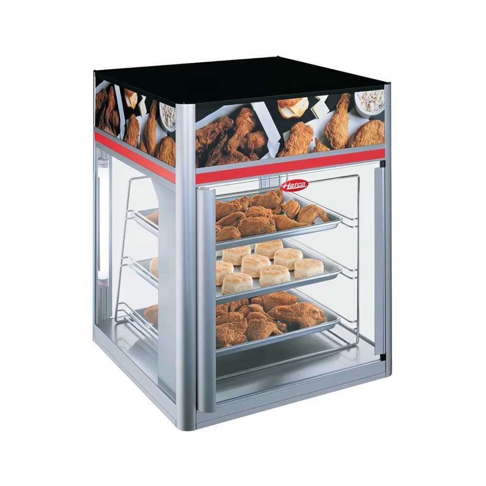 Hatco FSD-2X 22 21/50" Heated Pizza Merchandiser w/ 3 Levels, 120v