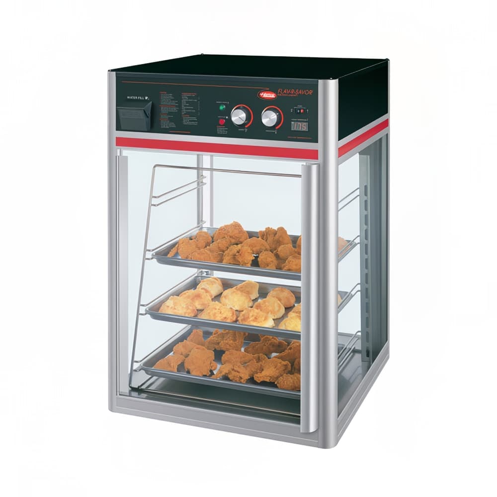 Hatco FSDT-1X 22 21/50" Heated Pizza Merchandiser w/ 4 Levels, 120v