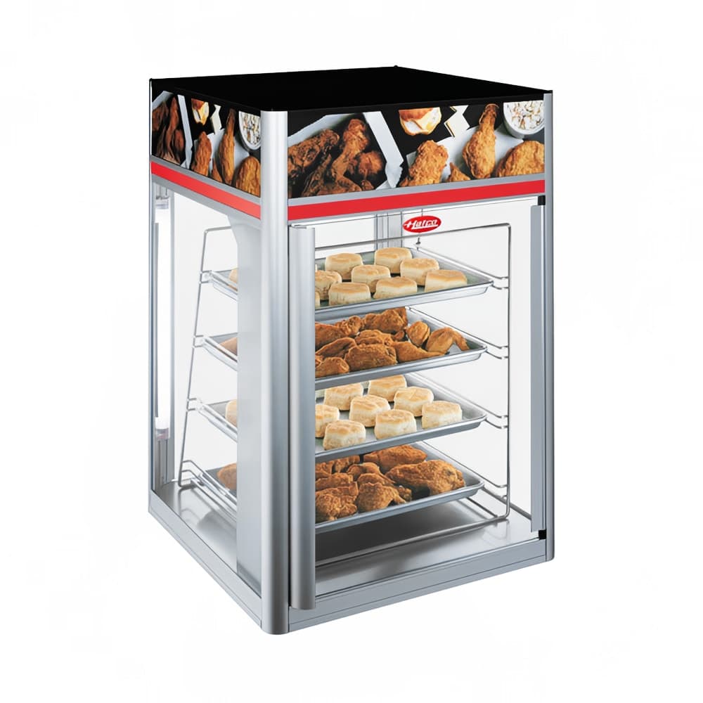 Hatco FSDT-2X 22 21/50" Heated Pizza Merchandiser w/ 4 Levels, 120v