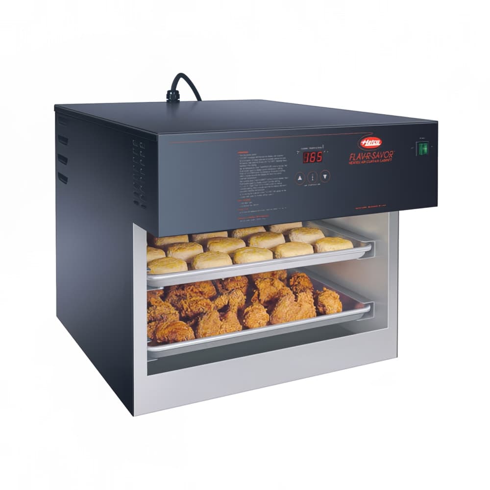 Hatco FSHAC-2 20" Full Service Countertop Heated Display Case - (2) Shelves, 120/208v/1ph