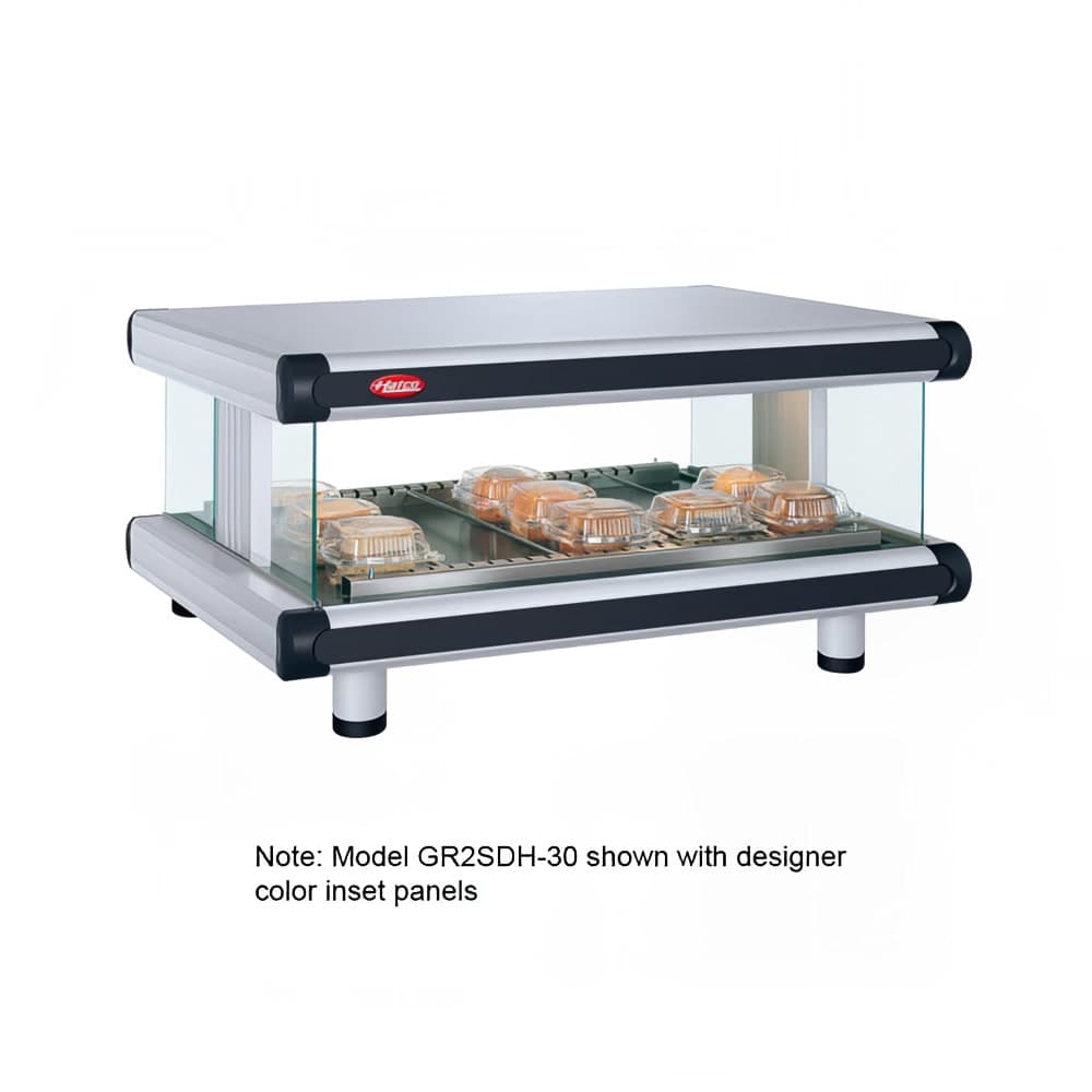 Hatco GR2SDH-30 36 1/4" Self Service Countertop Heated Display Shelf - (1) Shelf, 120v