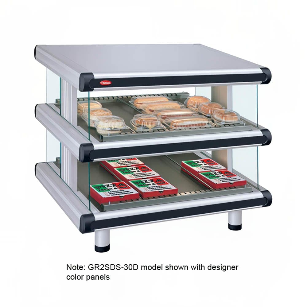 Hatco GR2SDS-36D 42 1/4" Self Service Countertop Heated Display Shelf - (2) Shelves, 120/208v/1ph