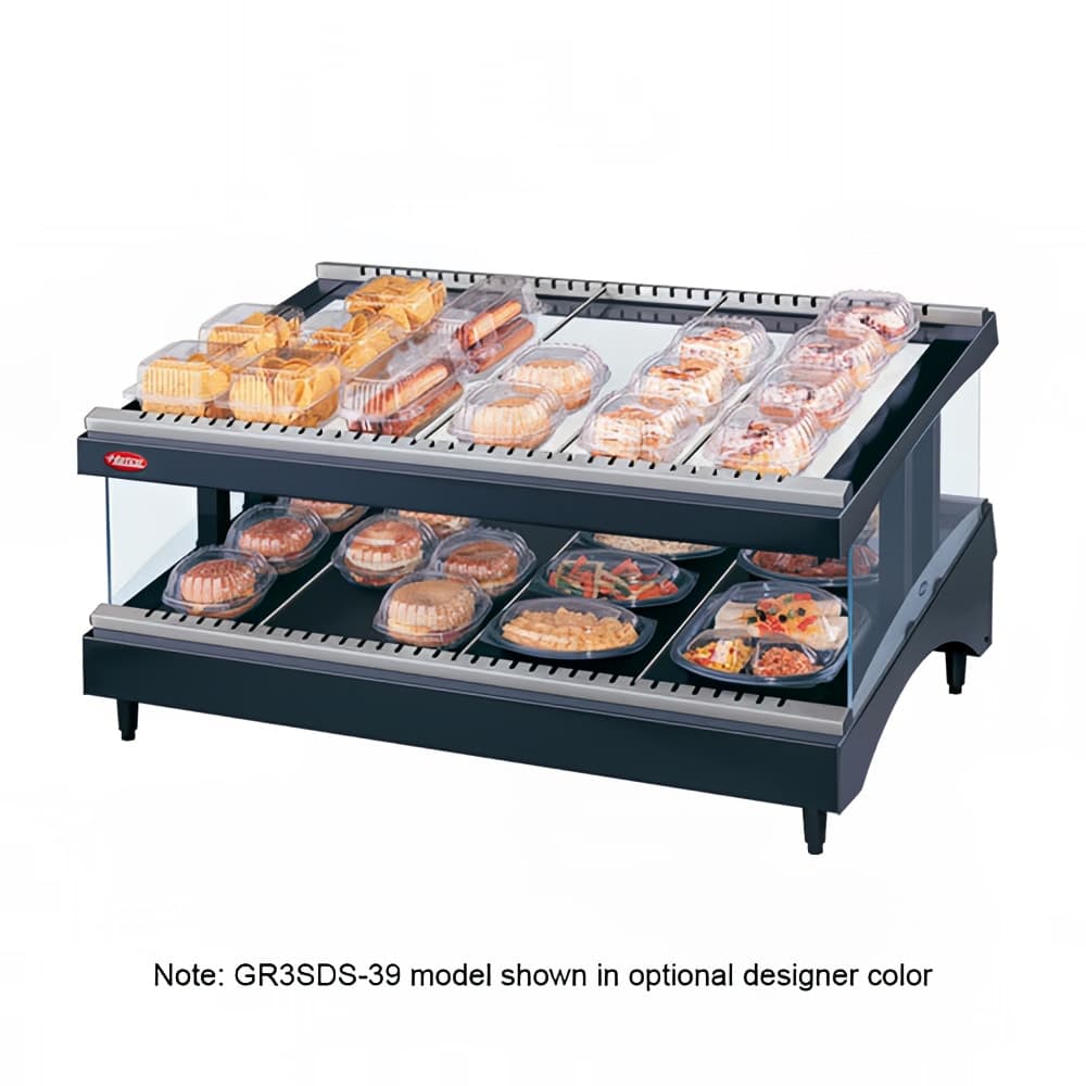 Hatco GR3SDS-27 27 9/50" Self Service Countertop Heated Display Shelf - (2) Shelves, 120v