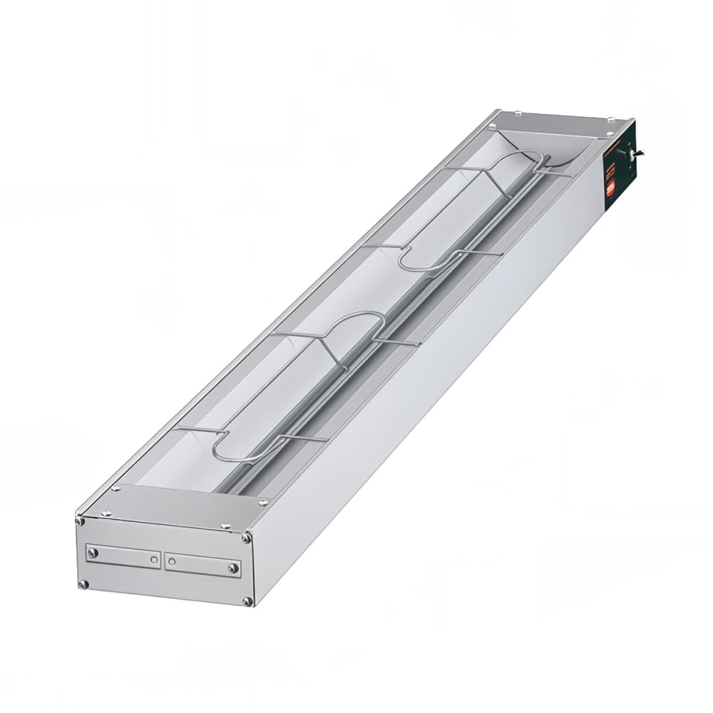 Hatco GRA-48 48" Standard Watt Infrared Strip Warmer - Single Rod, (1) Built In Toggle Control, Cord & Plug, 120v