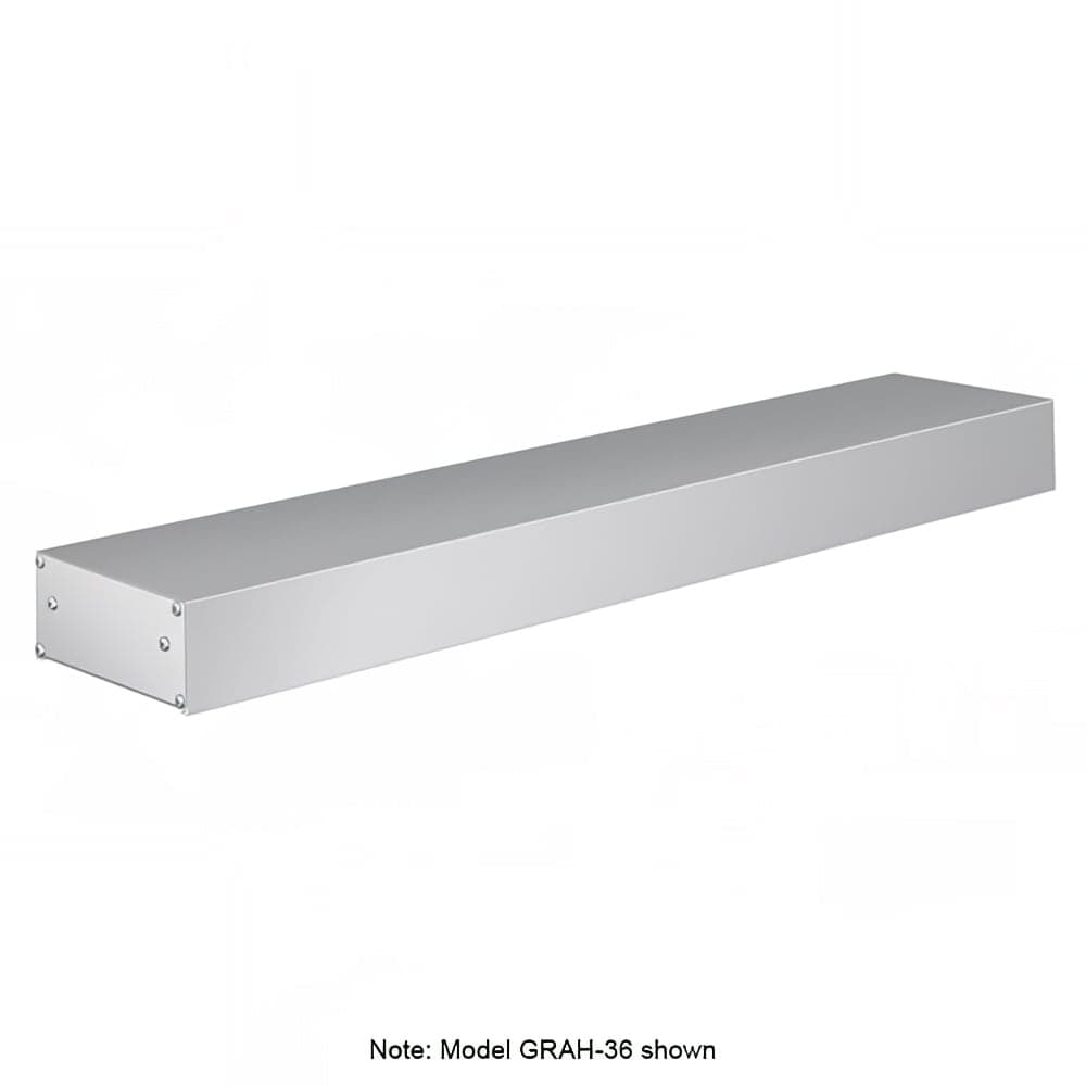 Hatco GRAH-96 96" High Watts Infrared Strip Warmer - Single Rod, (2) Built In Toggle Control, 208v/1ph