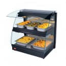 Hatco GRCMW-1DH 26" Self Service Countertop Heated Display Case  - (2) Shelves, Black, 120v thumbnail 2