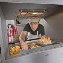 Hatco GRFHS-PTT21 22 3/4" Glo Ray® Tunnel Portable Fry Holding Station - Rod Type, 120v thumbnail 2