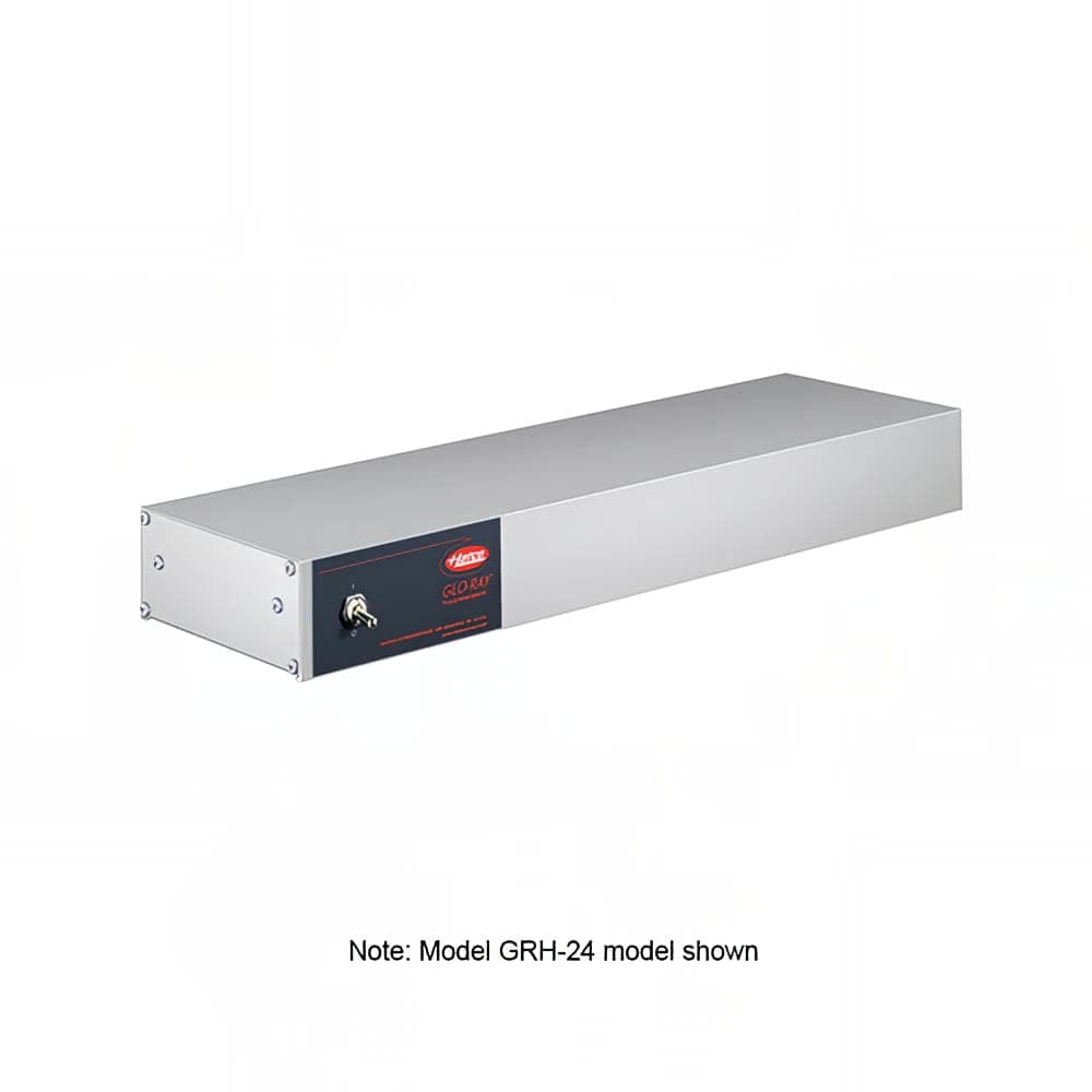 Hatco GRH-18 18" High Watts Infrared Strip Warmer - Single Rod, (1) Built In Toggle Control, 208v/1ph