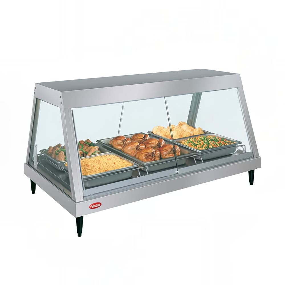Hatco GRHD-3P 45 1/2" Full Service Countertop Heated Display Case - (1) Shelf, 120v
