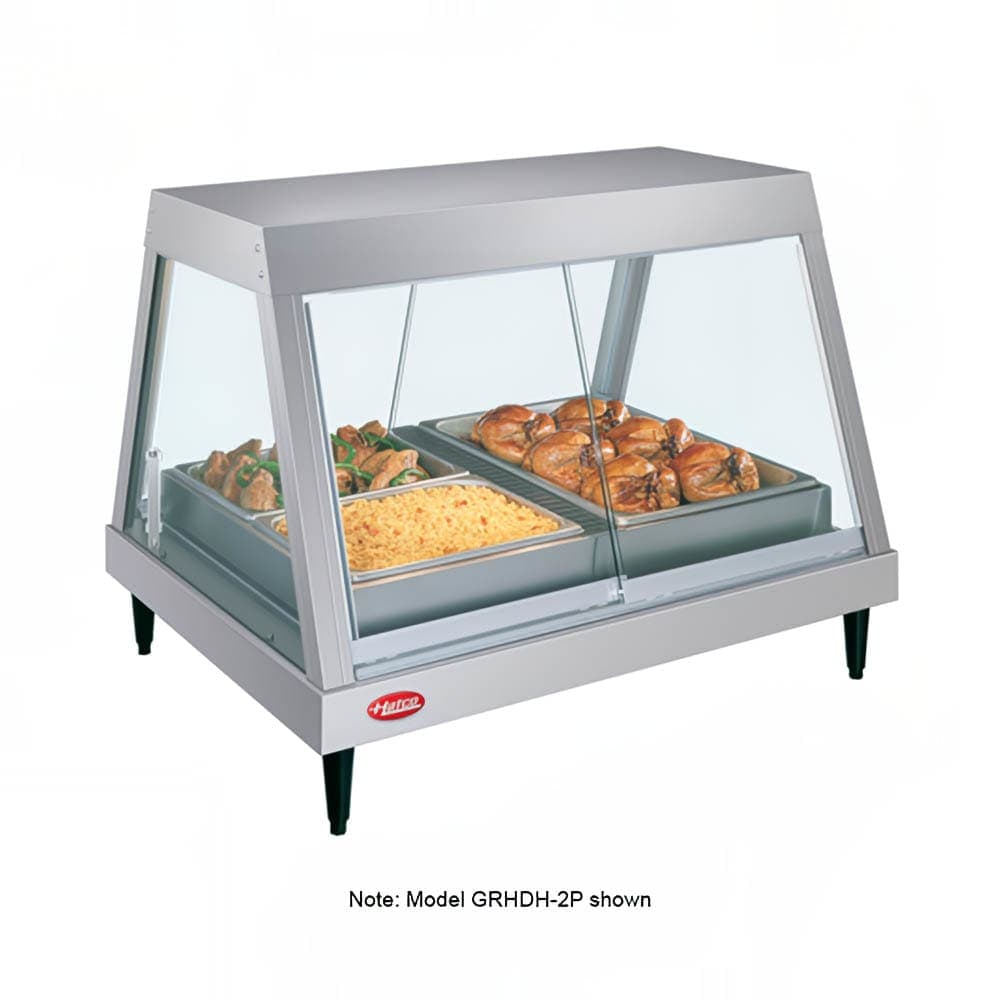 Hatco GRHDH-3P 45 1/2" Full Service Countertop Heated Display Case  - (1) Shelf, 120v