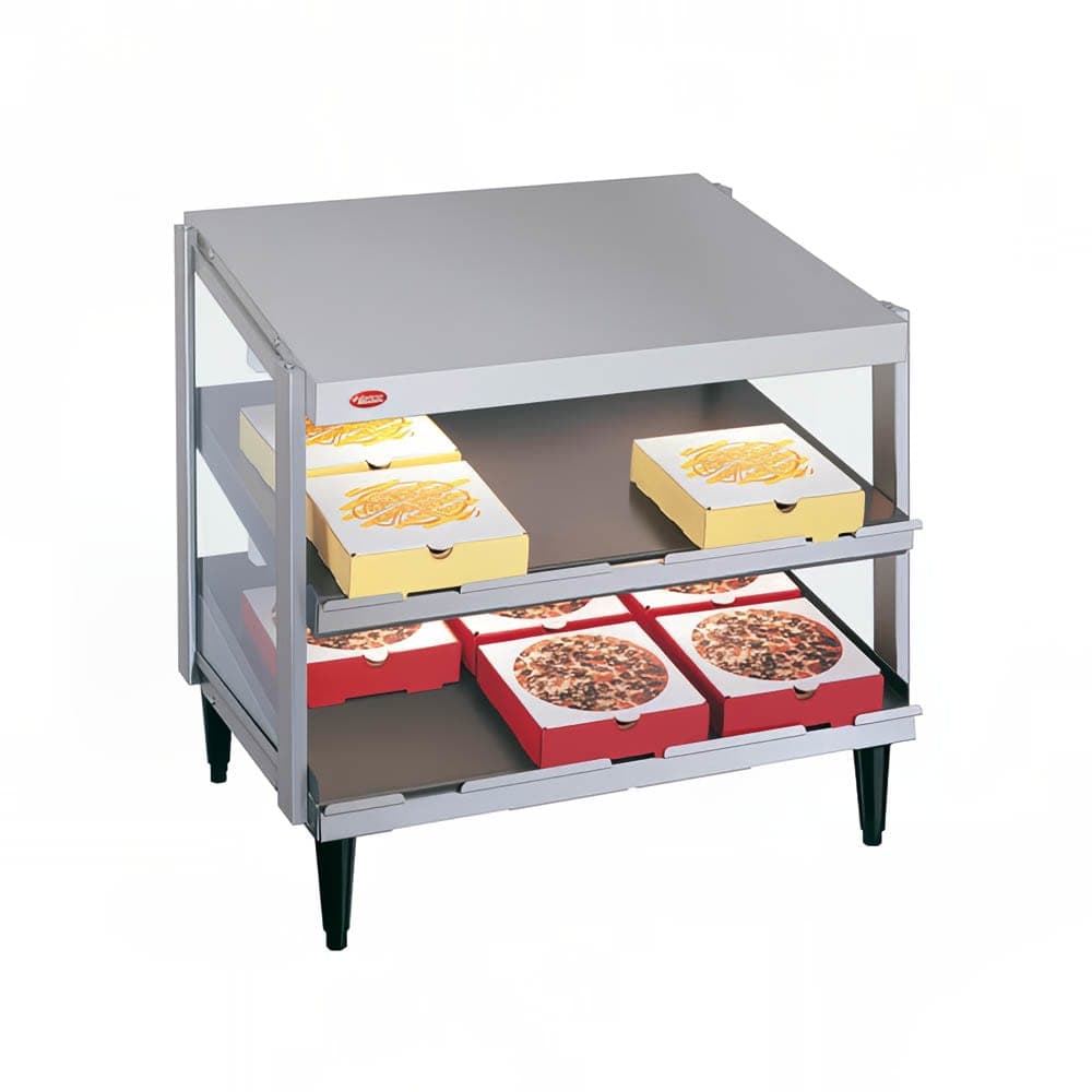 Hatco GRPWS-2418D 23 7/8" Heated Pizza Merchandiser w/ 2 Levels, 120v
