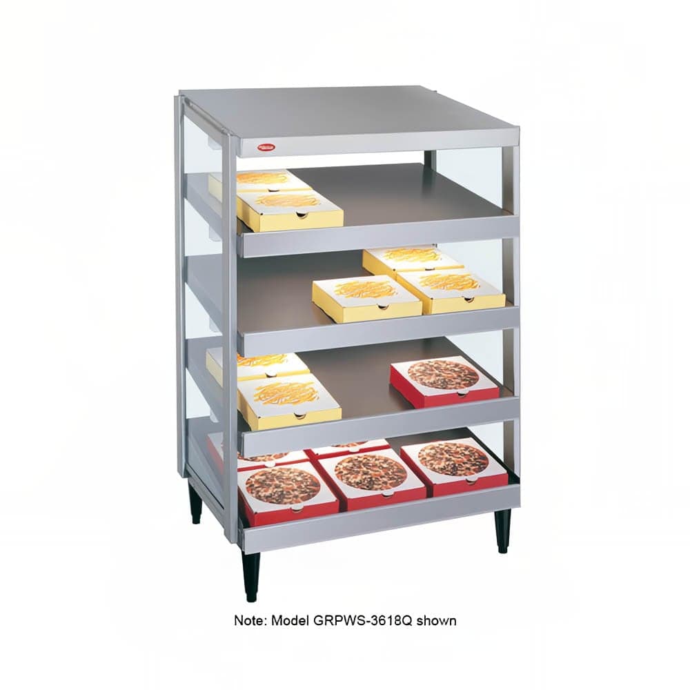 Hatco GRPWS-3624Q 36" Heated Pizza Merchandiser w/ 4 Levels, 120v/208 240v/1ph