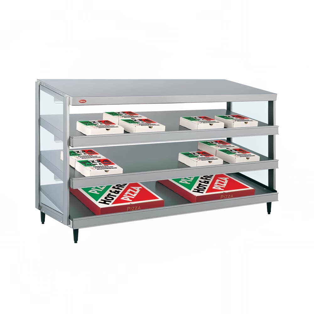 Hatco GRPWS-4818T 47 7/8" Heated Pizza Merchandiser w/ 3 Levels, 120v