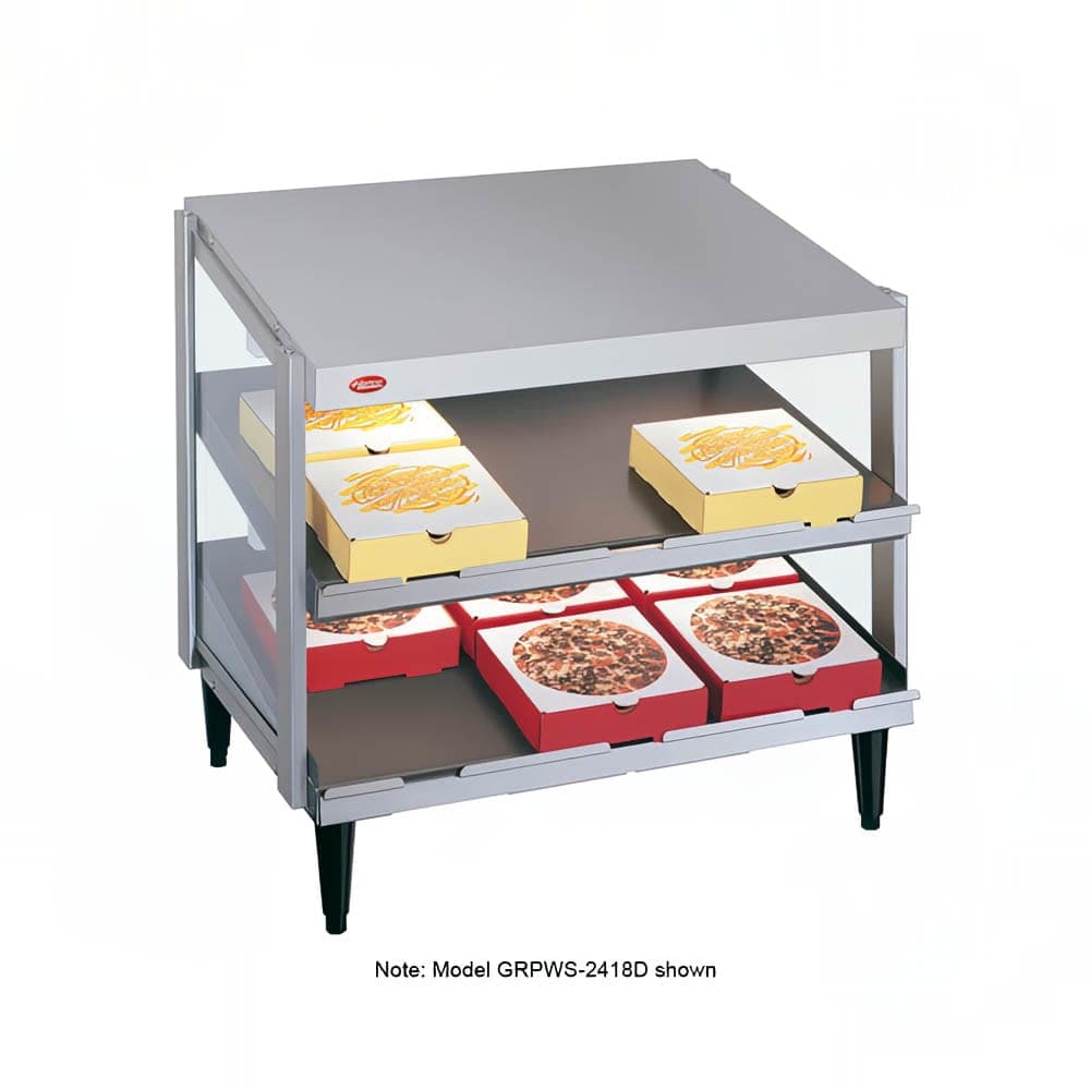 Hatco GRPWS-4824D 47 7/8" Heated Pizza Merchandiser w/ 2 Levels, 120v