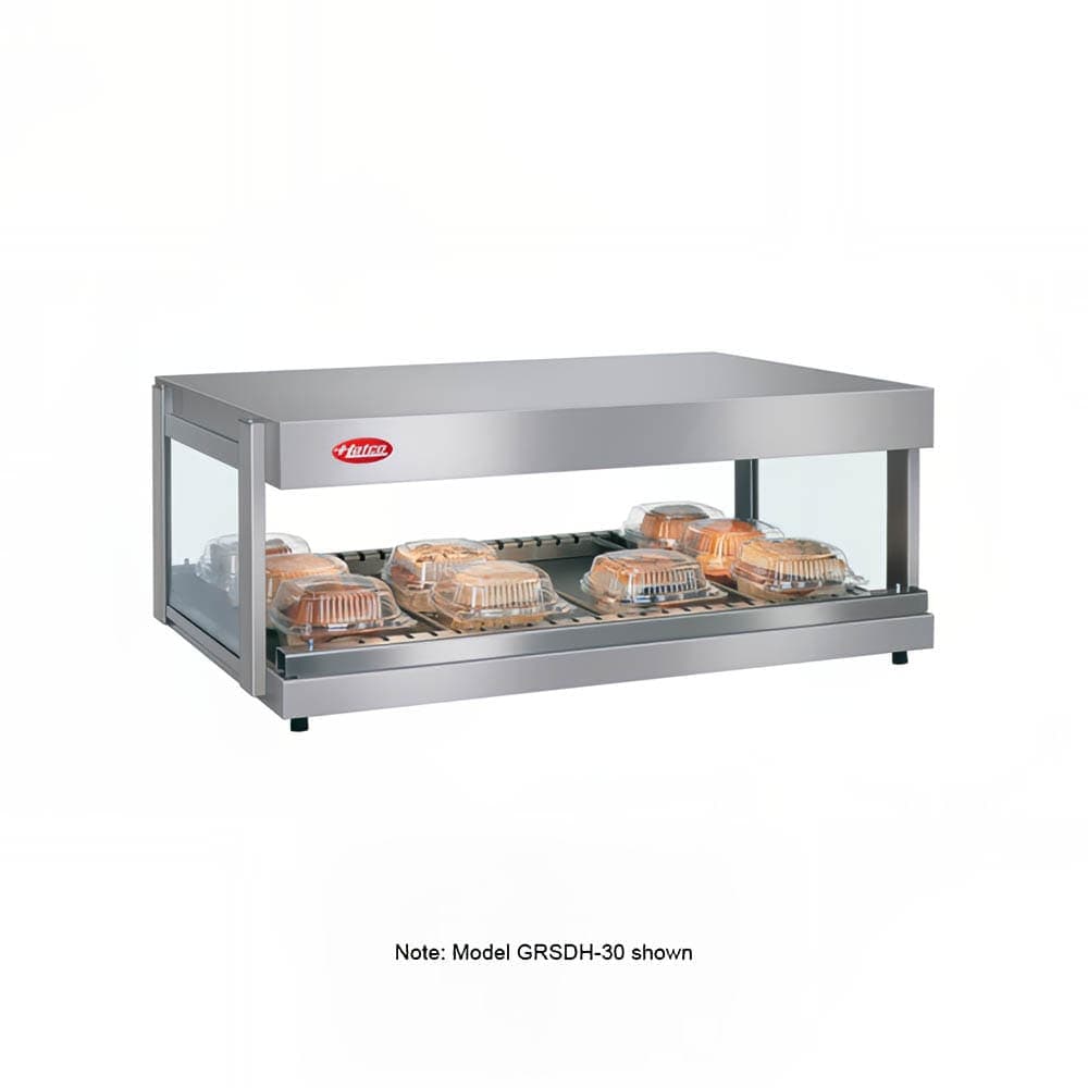 Hatco GRSDH-41 41" Self Service Countertop Heated Display Shelf - (1) Shelf, 120v