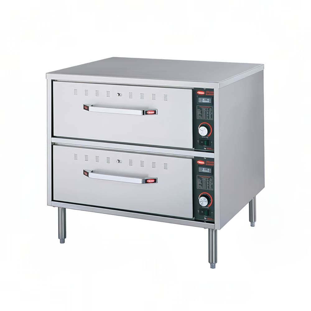 Hatco HDW-2 29.5"W Freestanding Warming Drawer w/ (2) 21.5" Compartments, 240v