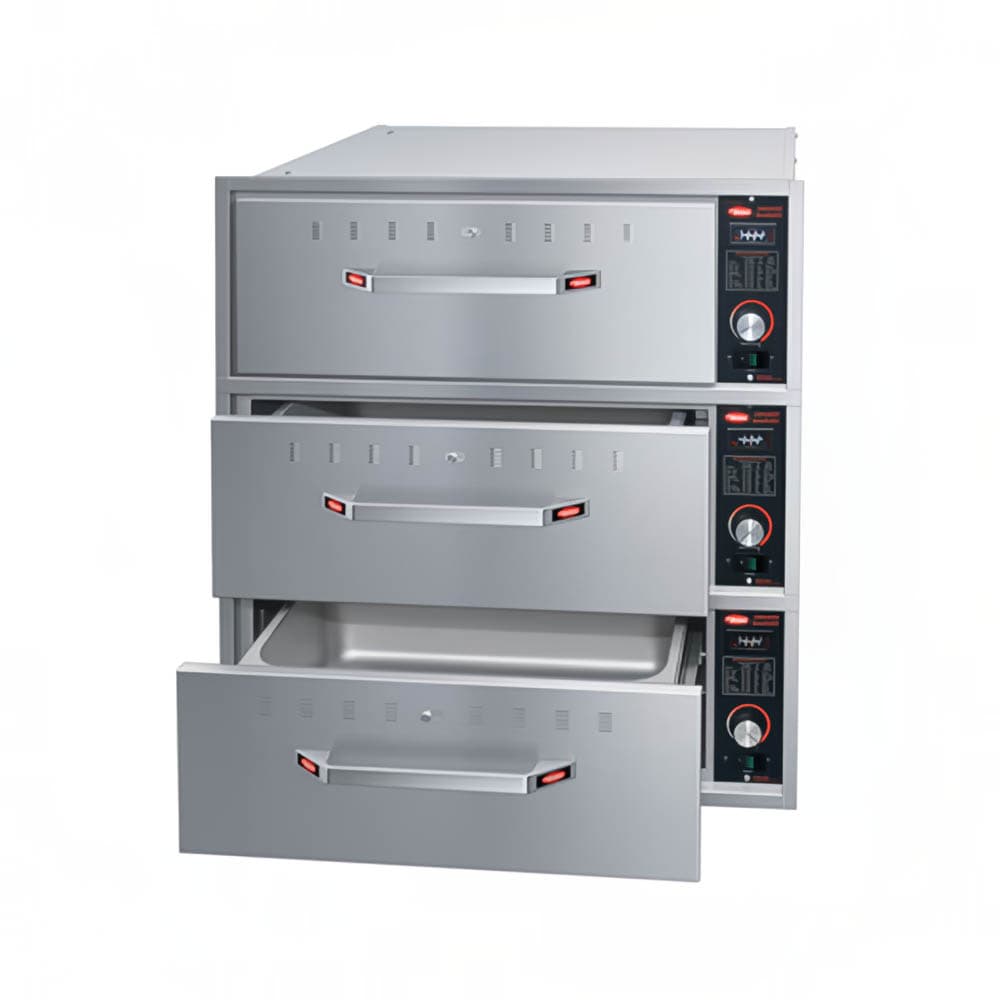 Hatco HDW-3B 28.13"W Built In Warming Drawer w/ (3) 21.5" Compartments, 240v/1ph
