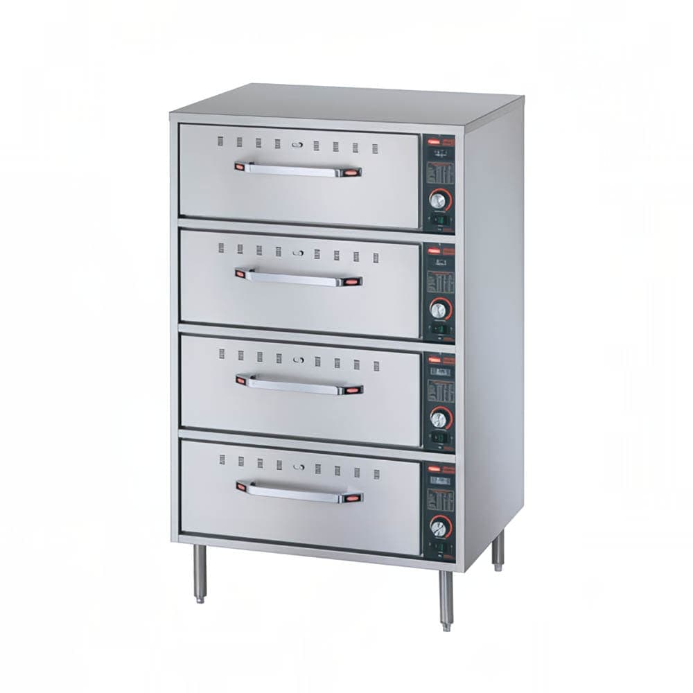 Hatco HDW-4 29.5"W Freestanding Warming Drawer w/ (4) 21.5" Compartments, 208v/1ph