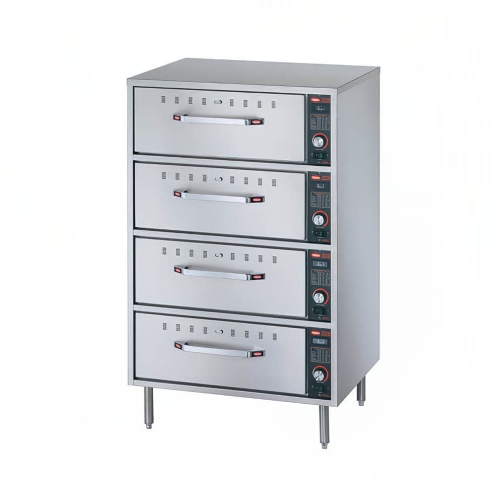Hatco HDW-4 29.5"W Freestanding Warming Drawer w/ (4) 21.5" Compartments, 240v