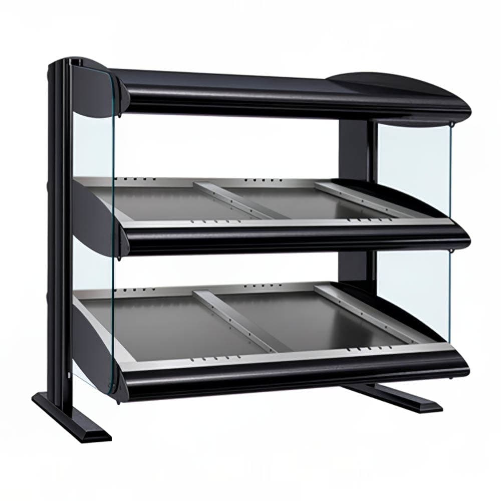 Hatco HZMS-30D 33 9/10" Self Service Countertop Heated Display Shelf - (2) Shelves, 120v/208v/1ph